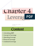 Chapter 4 Leverage For MBA