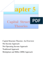 Chapter 5 Capital Structure Theories For MBA