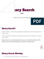 Binary Search - Bubble Sort - Algrithm and Data Structure