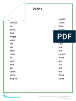 Irregular Verbs