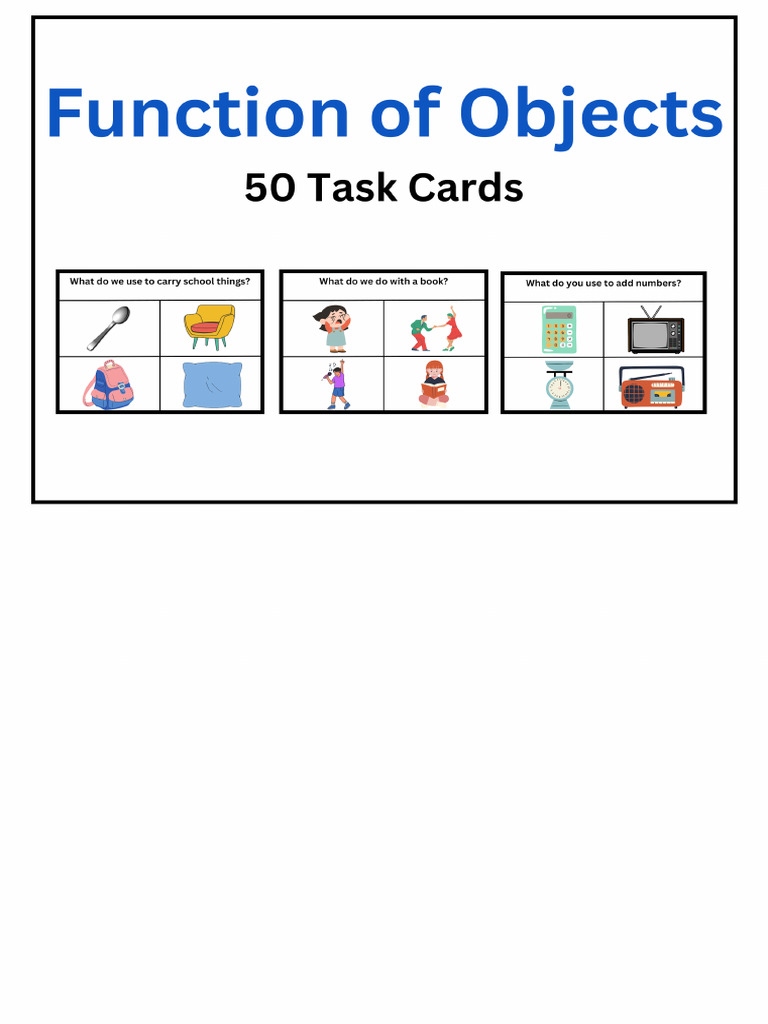 Function of Objects - 01 | PDF