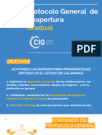 CIG, Protocolo General Reapertura Industrial 13-04-2020
