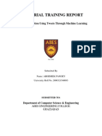 Industrial Training Report Format