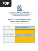 B.Tech - 1 RRU SYLLABUS