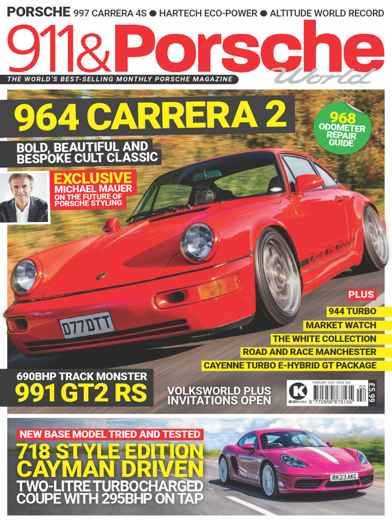 911 & Porsche World 02.2024, PDF, Wheeled Vehicles