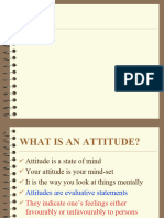 Positive Attitudes