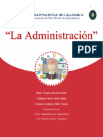 LA ADMINISTRACIÓN - Informe