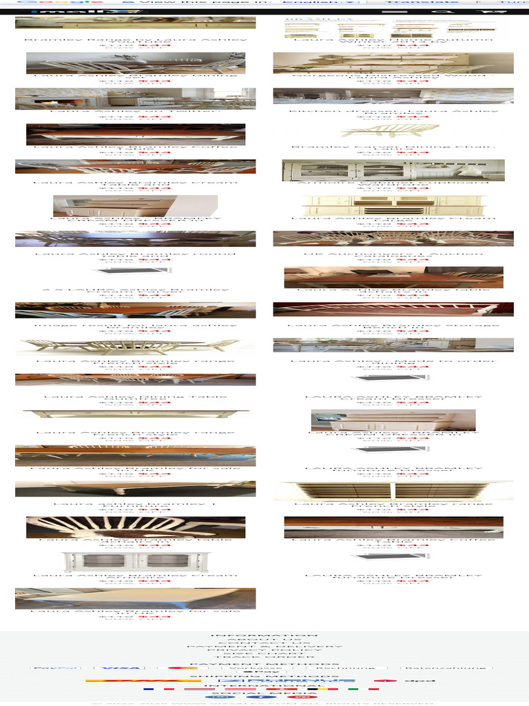 Laura Ashley Bramley Furniture PDF Consumer Goods Furniture