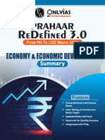Praahar3.0 Indian Economy Summary