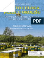 Zbornik Sažetaka - Mjesto I Uloga Pčele U Okolišu Od Vinodolskog Zakona, Do Današnjih Dana