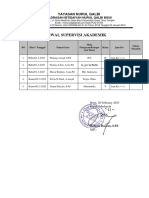 A.3. Jadwal Supervisi Kamad Dan Resume Hasil Supervisi 2023