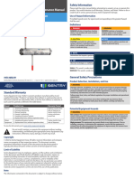 TSV (Thermal Shutoff Valve) IOM S SW IOM 00276 15 11 23 8 5 Folded