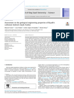 Assessment of Carbonate Bedrock