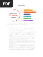 Laravel Main Features