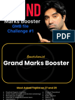 Grand Marks Booster Challenege-1