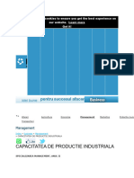 Despre Capacitatea de Productie