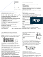 Fiche Pour Travaux Dirigés #3 de Physique-Chimie-Technologie