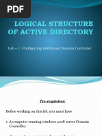 Lab - 1 Configuring Additional Domain Controller