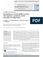 Investigation On Cascade Multilevel Inverter With