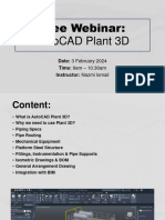 Pengenalan Kepada AutoCAD Plant 3D