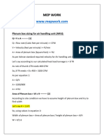 Plenum Box Sizing