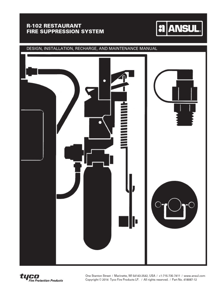 R102-Ansul Manual | PDF | Duct (Flow) | Valve