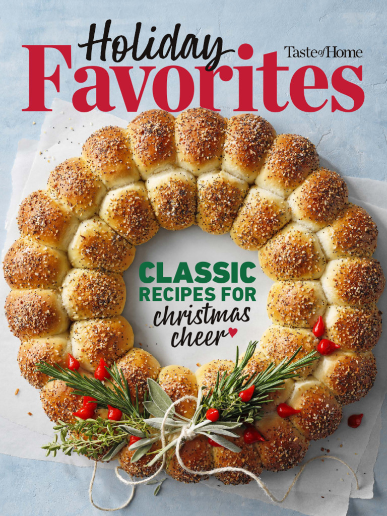 Taste of Home Holiday Favorites 2023 PDF Dough Roasting