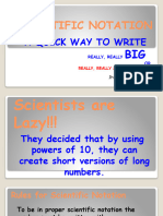 Scientific Notation