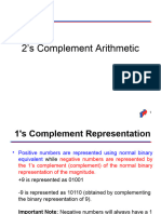 2s Complement Arithmetic