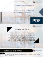 101 - HIA Project Completion Document