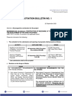 DBP Ormoc - Negotiation Bulletin No. 1