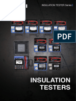 Catalog - Insulation Tester Series