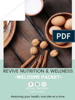 Client Welcome Packet - REVIVE NUTRITION 1