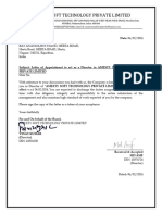 Letter of Appointment MD Asif PDF