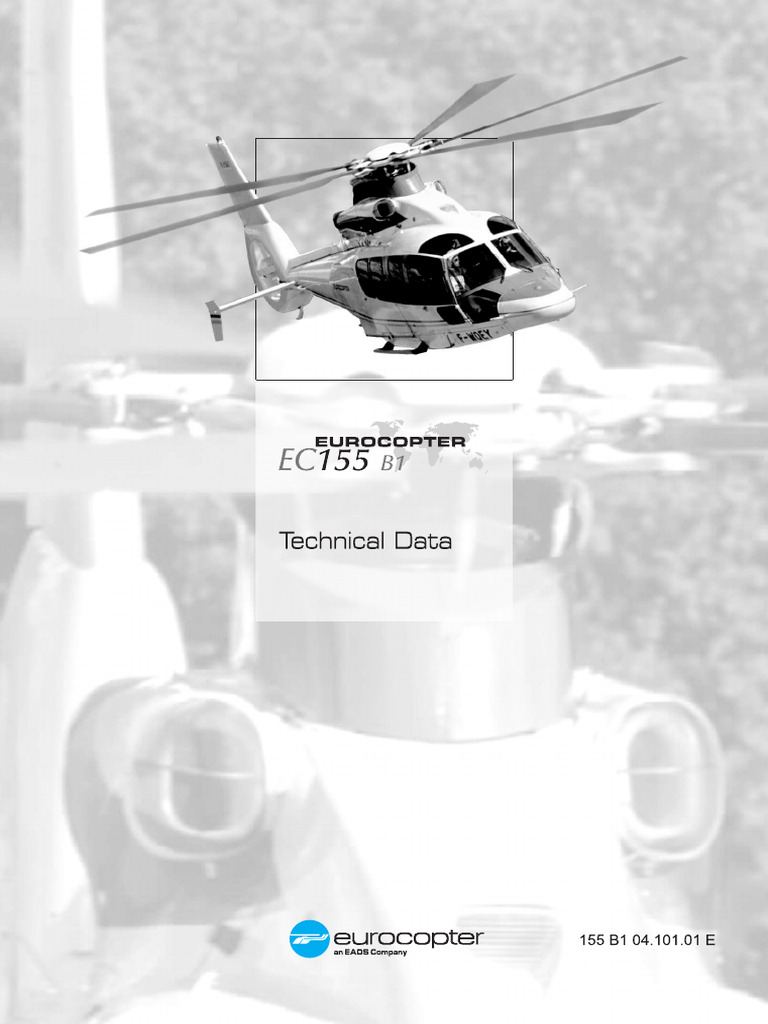 EC 155 B1 Helicopter Technical Overview | PDF | Aerospace | Vehicles