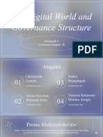 The Digital World and Governance Structures