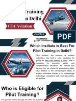 Best Pilot Training Institute in Delhi.