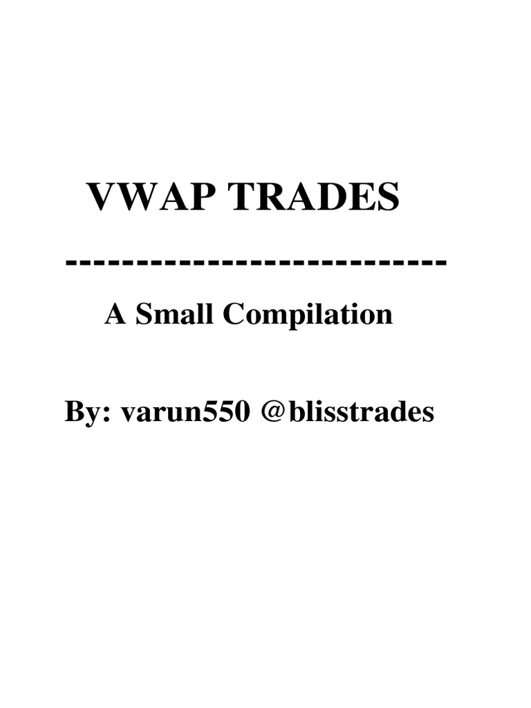 Vwap Trades | PDF | Computers | Technology & Engineering