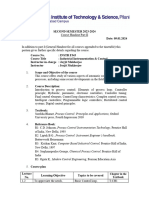 INSTR F343 Industrial Instrumentation and Control Handout