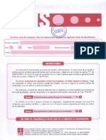 Cuadernillo y Sistema de Corrección - SIMS