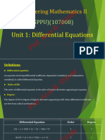 Differential Equations