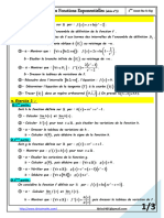 Les Fonctions Exponentielles Série N°3