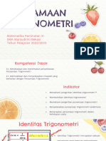 Materi Persamaan Trigonometri