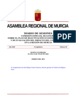 Diario de Sesiones de La Asamblea Regional 13 DE JULIO DE 2020