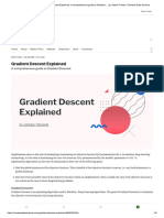 Gradient Descent Explained. A Comprehensive Guide To Gradient - by Daksh Trehan - Towards Data Science