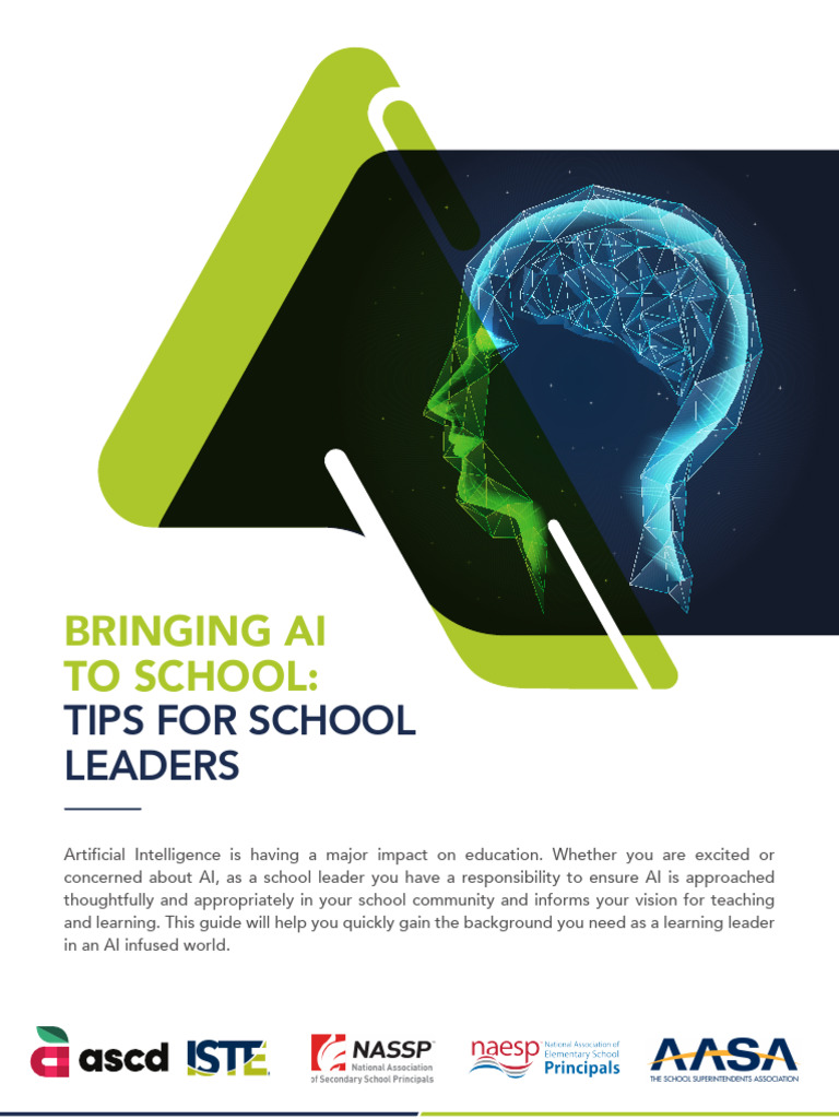 AI Integration Strategies for Schools | PDF | Artificial Intelligence ...