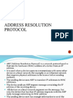 Address Resolution Protocol