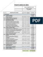 Presupuesto de Cerco Perimetrico