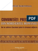 DUMITROAIA Comunitati Preistorice Nord Estul Romaniei Cucuteni Bronz 2000