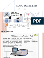 Pertemuan 3 FTIR